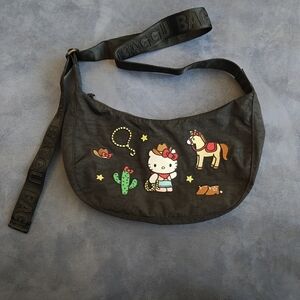 Baggu Hello Kitty Medium Nylon Crescent Bag